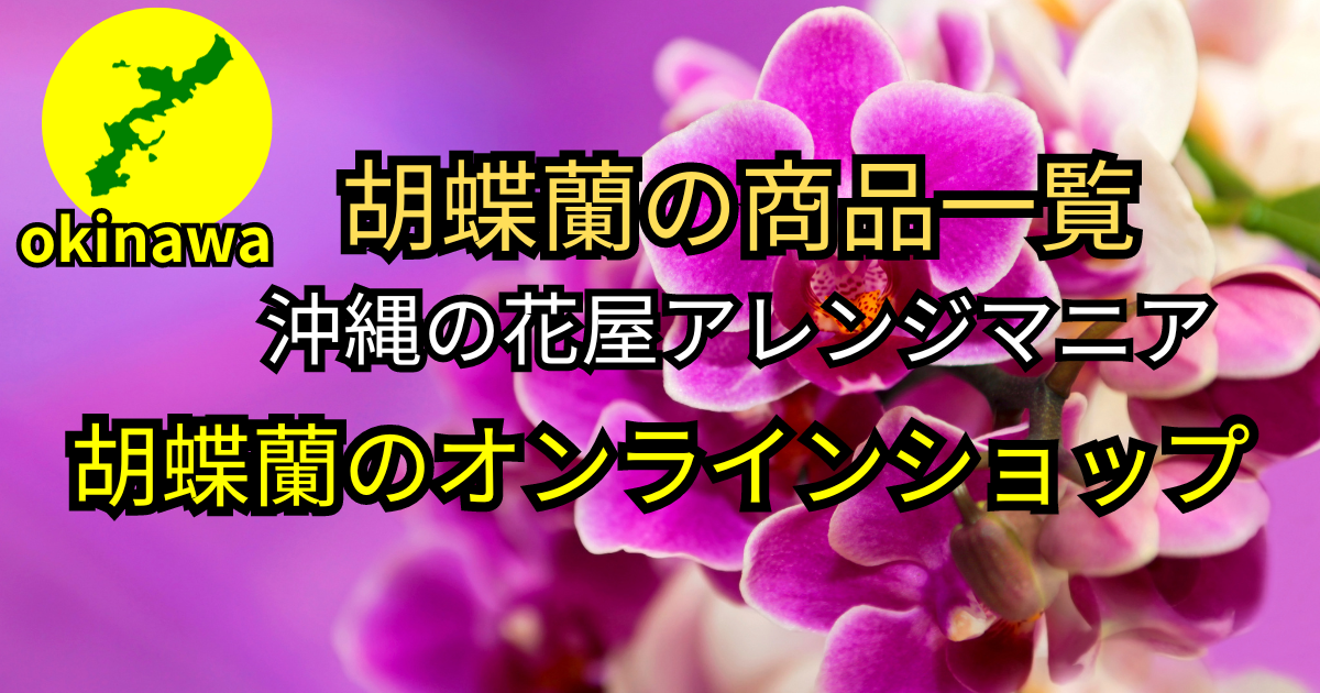 開店祝い│沖縄のオンライン花屋・胡蝶蘭配達専門店