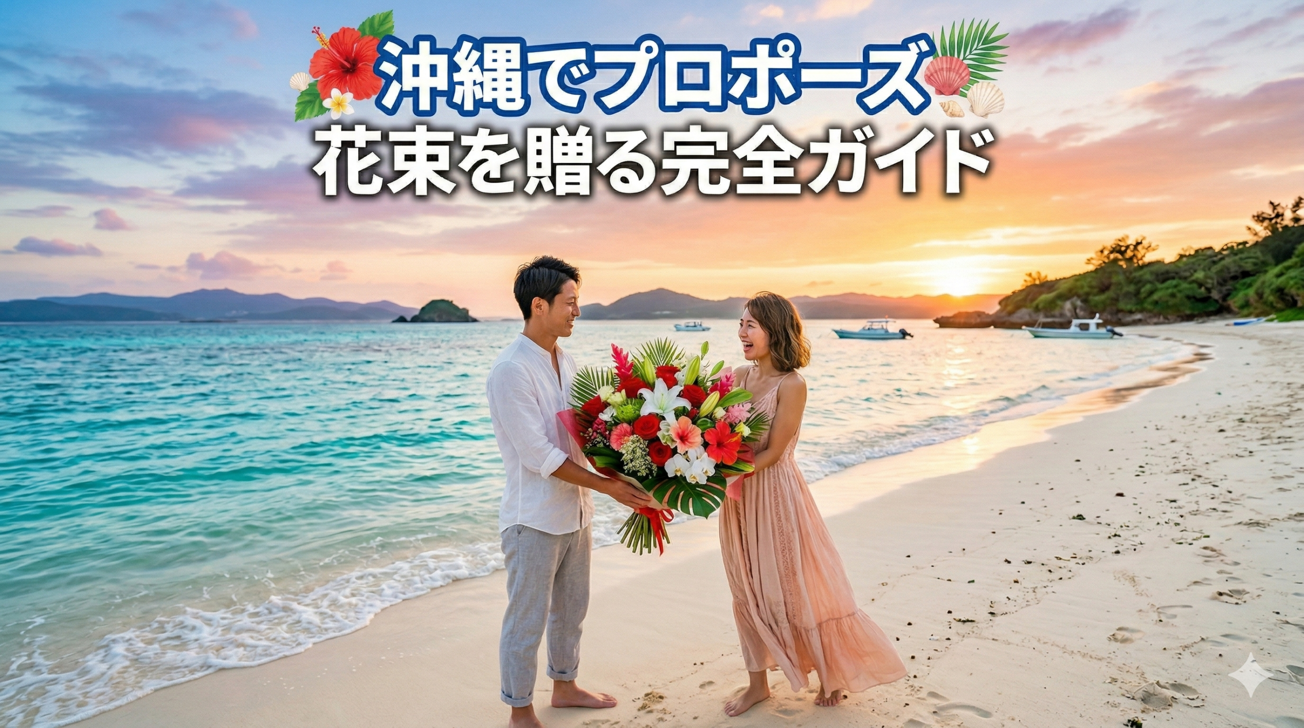 沖縄でプロポーズに人気の赤バラ108本の花束｜ホテルサプライズ用プロポーズ花束